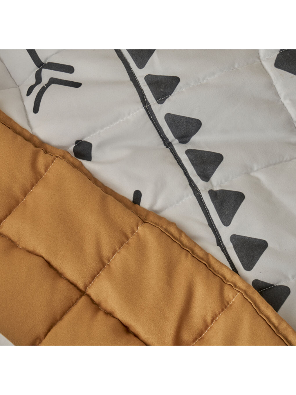 Karışık Anchal Kapitoneli Çok Amaçlı Çift Kişilik Yatak Örtüsü Seti (240x220 cm)-5