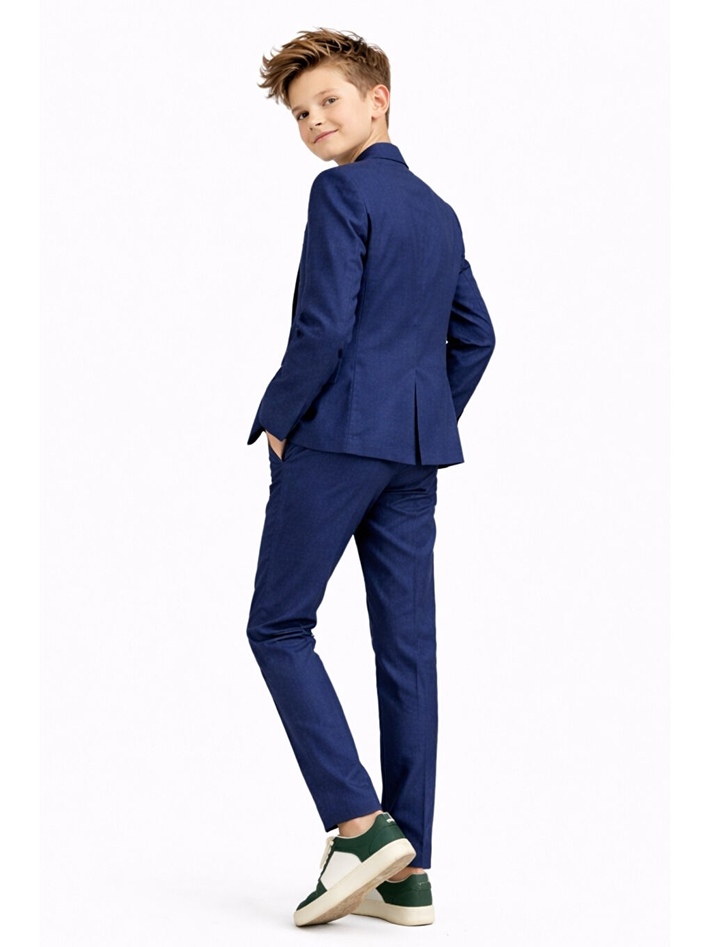 İndigo Erkek Çocuk Modern Casual Slim Fit Takım Elbise Ak2850-4