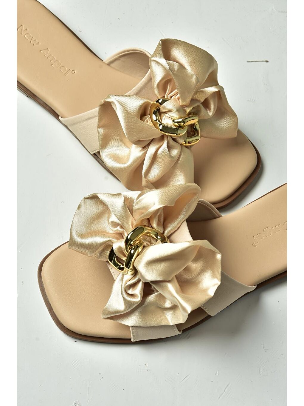 Bej Ten Kadın Terlik U676172504-4