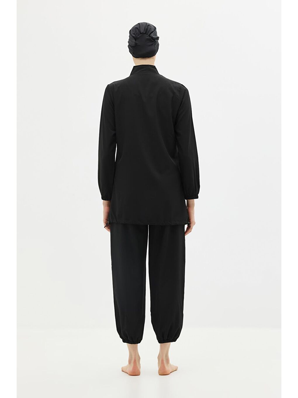 Active 4’Lü Tesettür Mayo 6057 Siyah-7