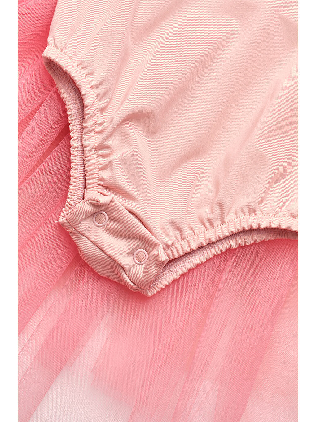 Pembe Pudra Tül Etekli Kız Çocuk Balerin Elbise - Carmen-2