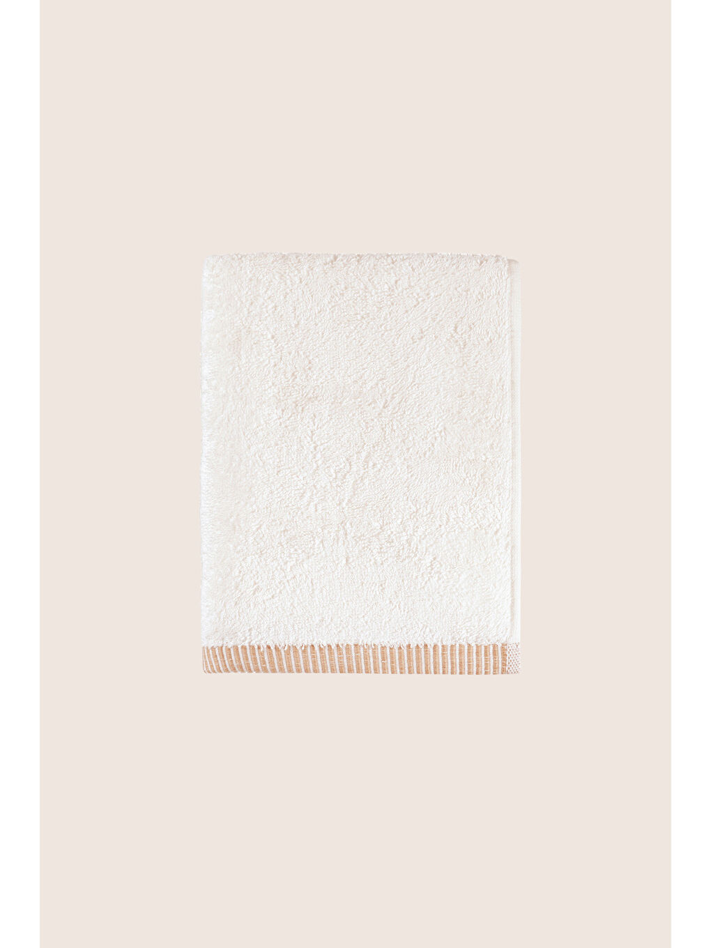 Ekru Marble %100 Pamuk El Havlusu 50x90cm Krem-1