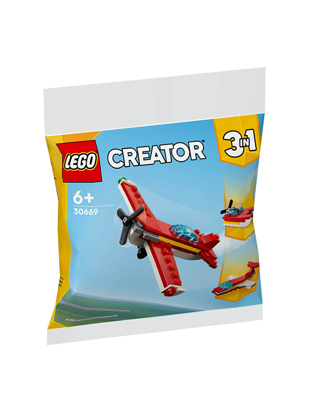 Creator İkonik Kırmızı Uçak 30669