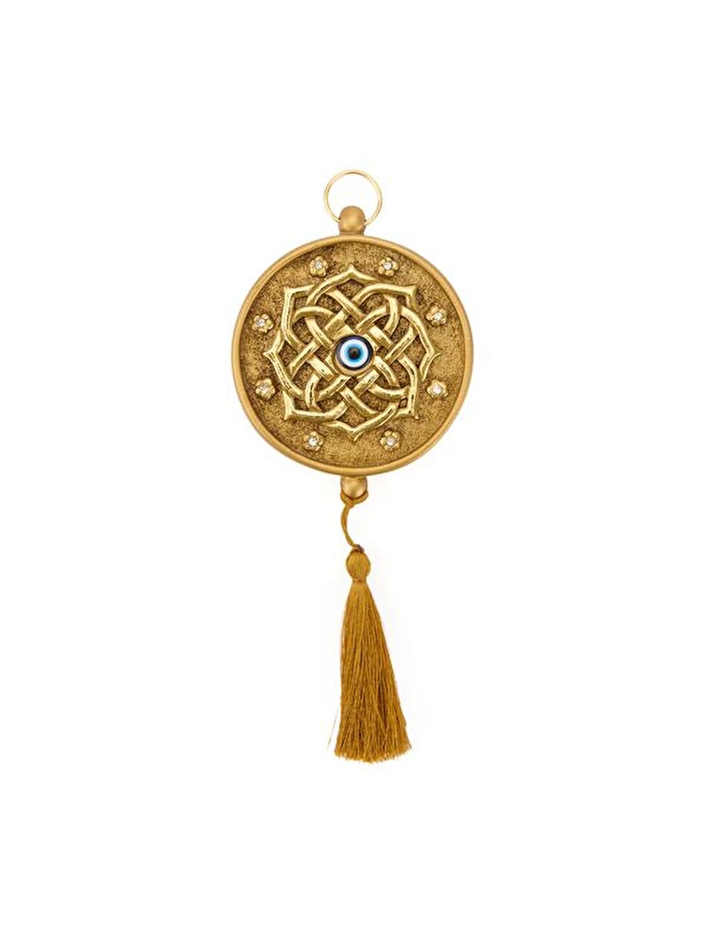 Sarı Deco Nazarlık - Altın - 15x30 cm-1