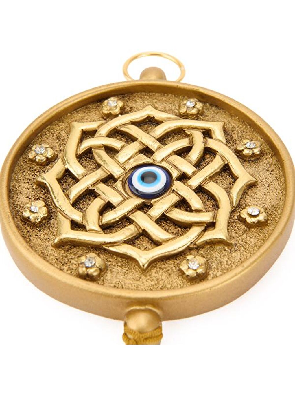 Sarı Deco Nazarlık - Altın - 15x30 cm-2