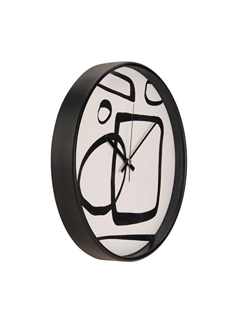 Ekru Deco Sepia Duvar Saati - Krem / Siyah - 30 cm-1