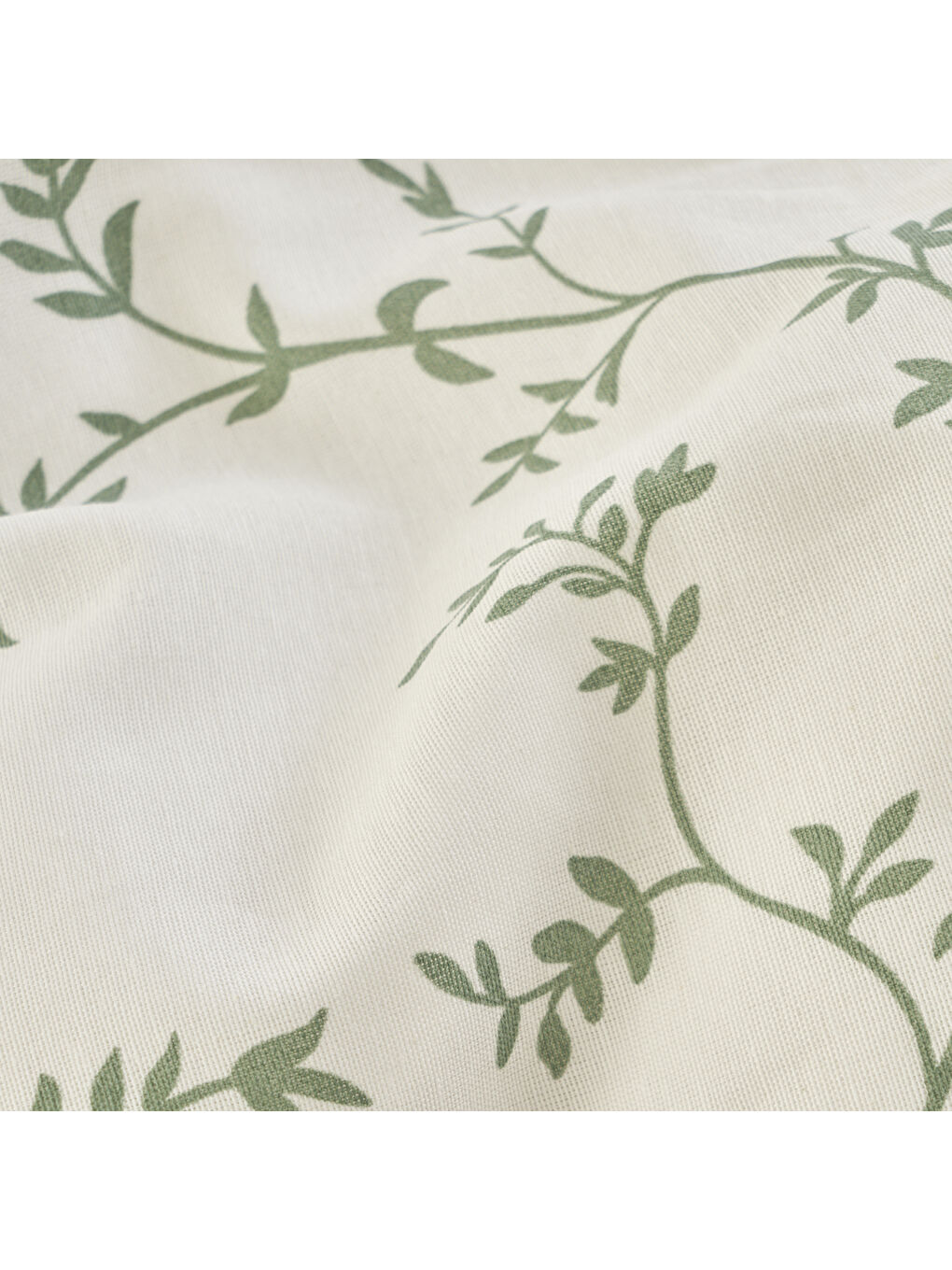 Lauren Pamuklu Tek Kişilik Nevresim Seti Yeşil (160x220 cm)-4