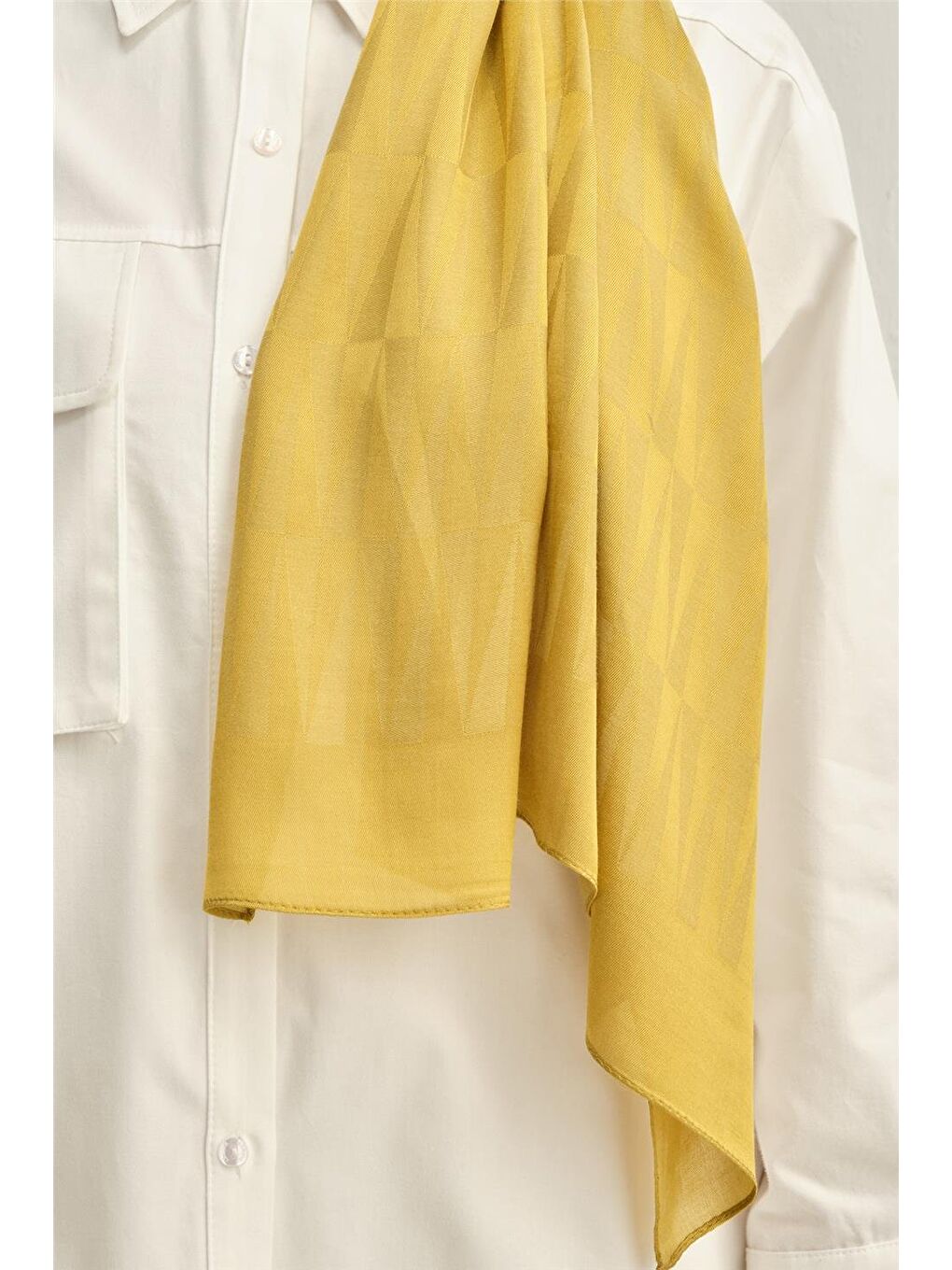 Sarı Trend Lyon Şal 3 247312-1