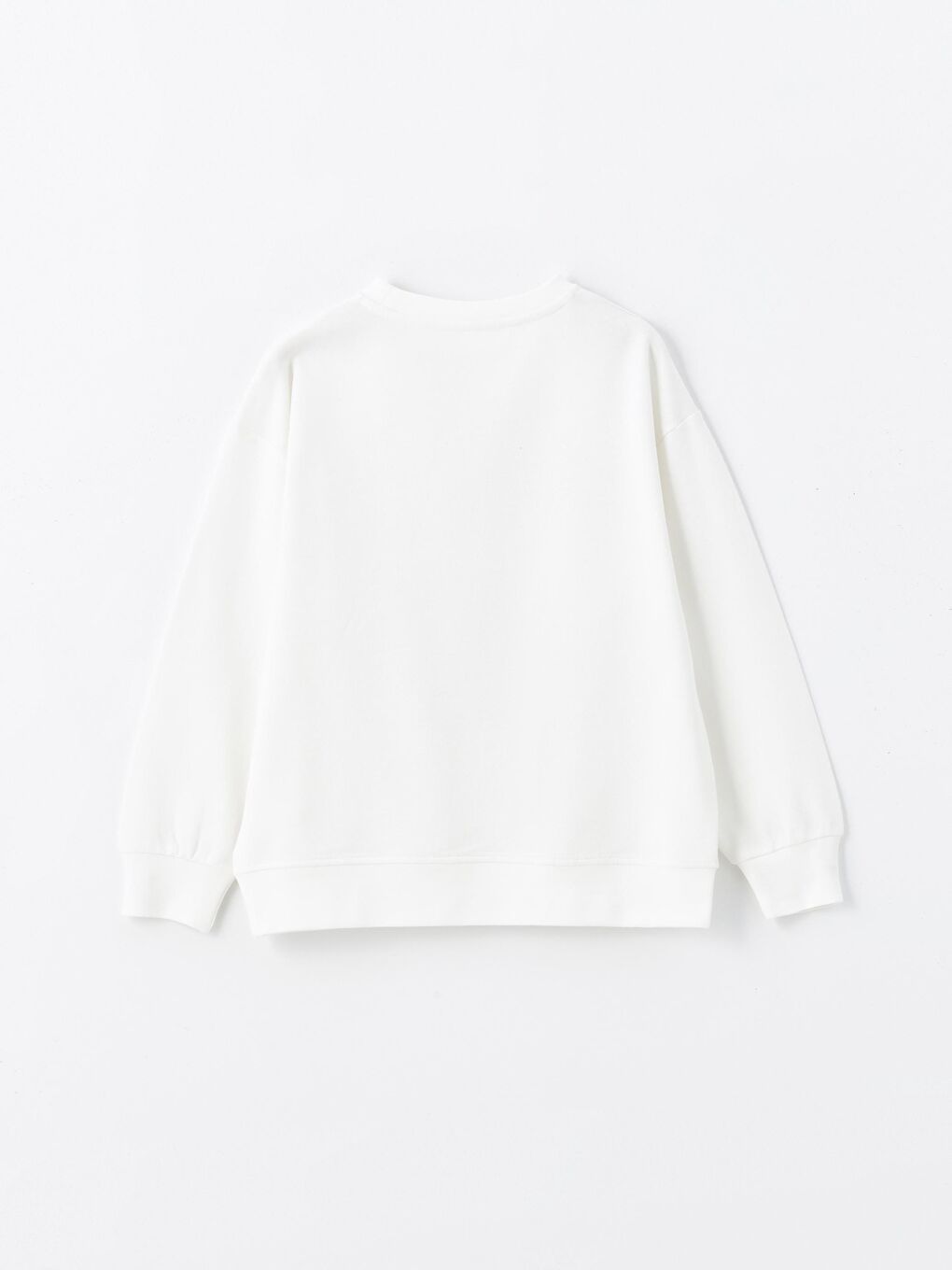 Dexia Rio - Örme Baskı Detaylı Sweatshirt - Beyaz - 4