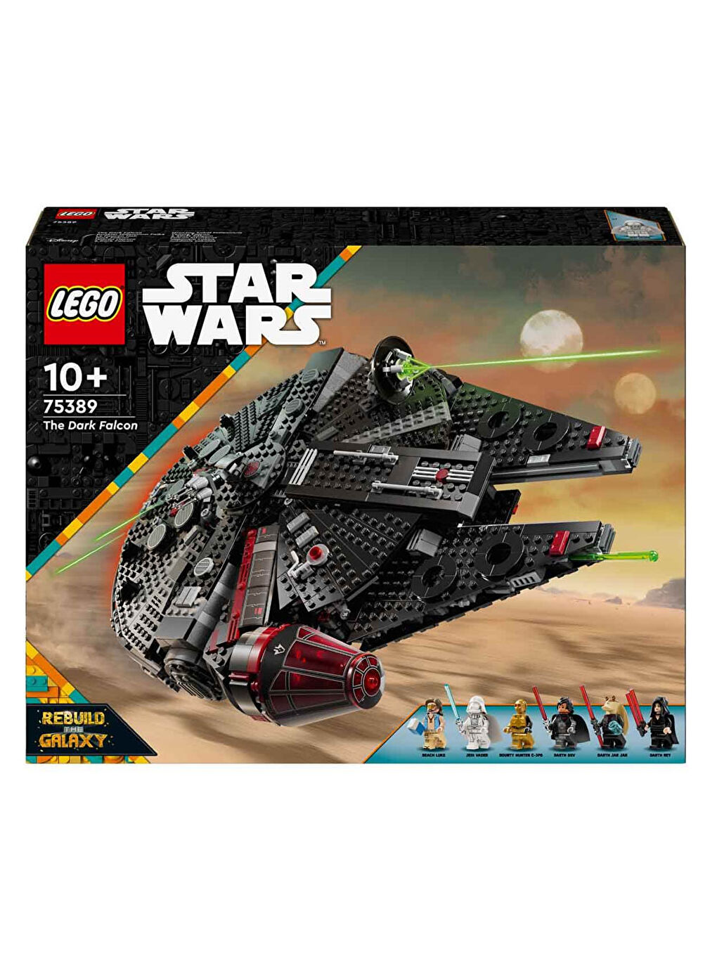 Star Wars Karanlık Falcon İnşa Edilebilen Oyuncak Araç 75389-5