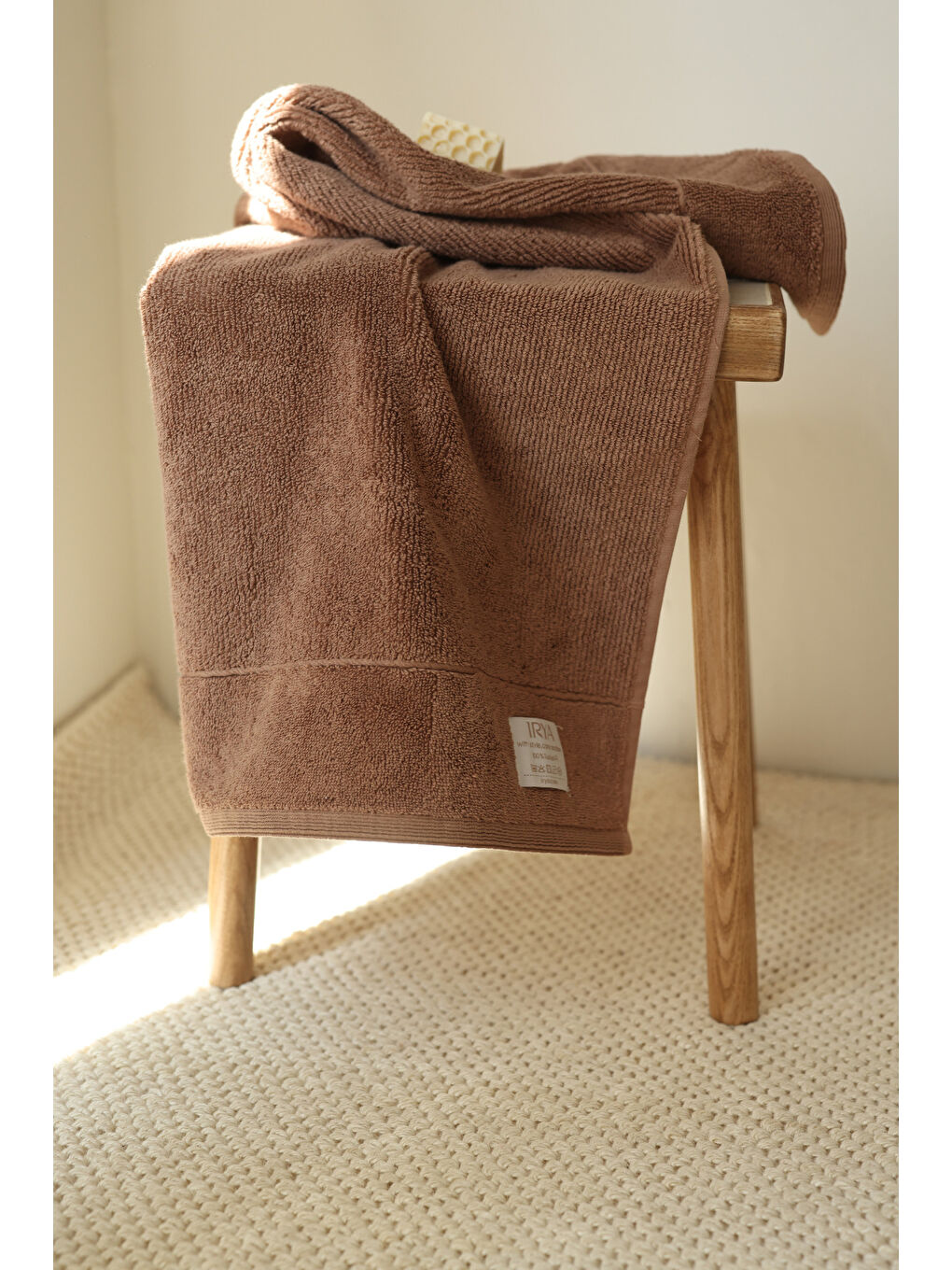 Kahverengi Solena El Havlusu 50x100cm Kahve