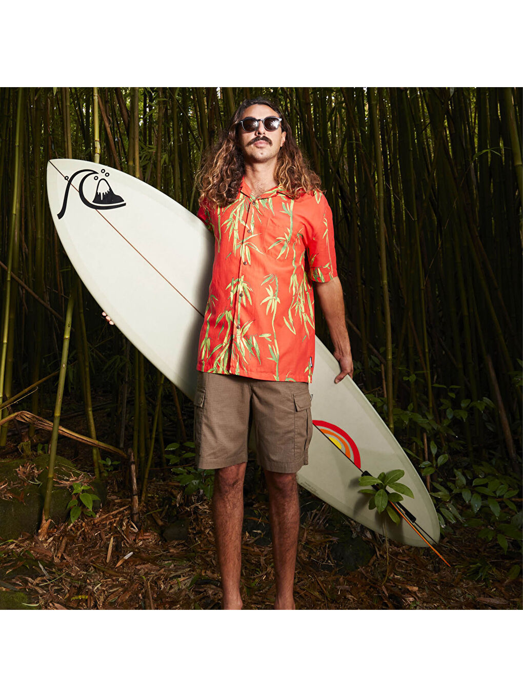 Karışık BAMBOO DNA ISLAND SS Erkek Kısa Kollu Gömlek-7