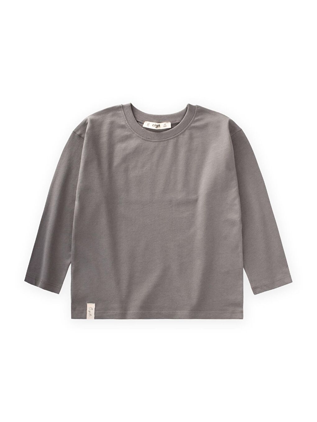 Bej Mevsimlik Basic T-Shırt 2-10 Yaş Vizon