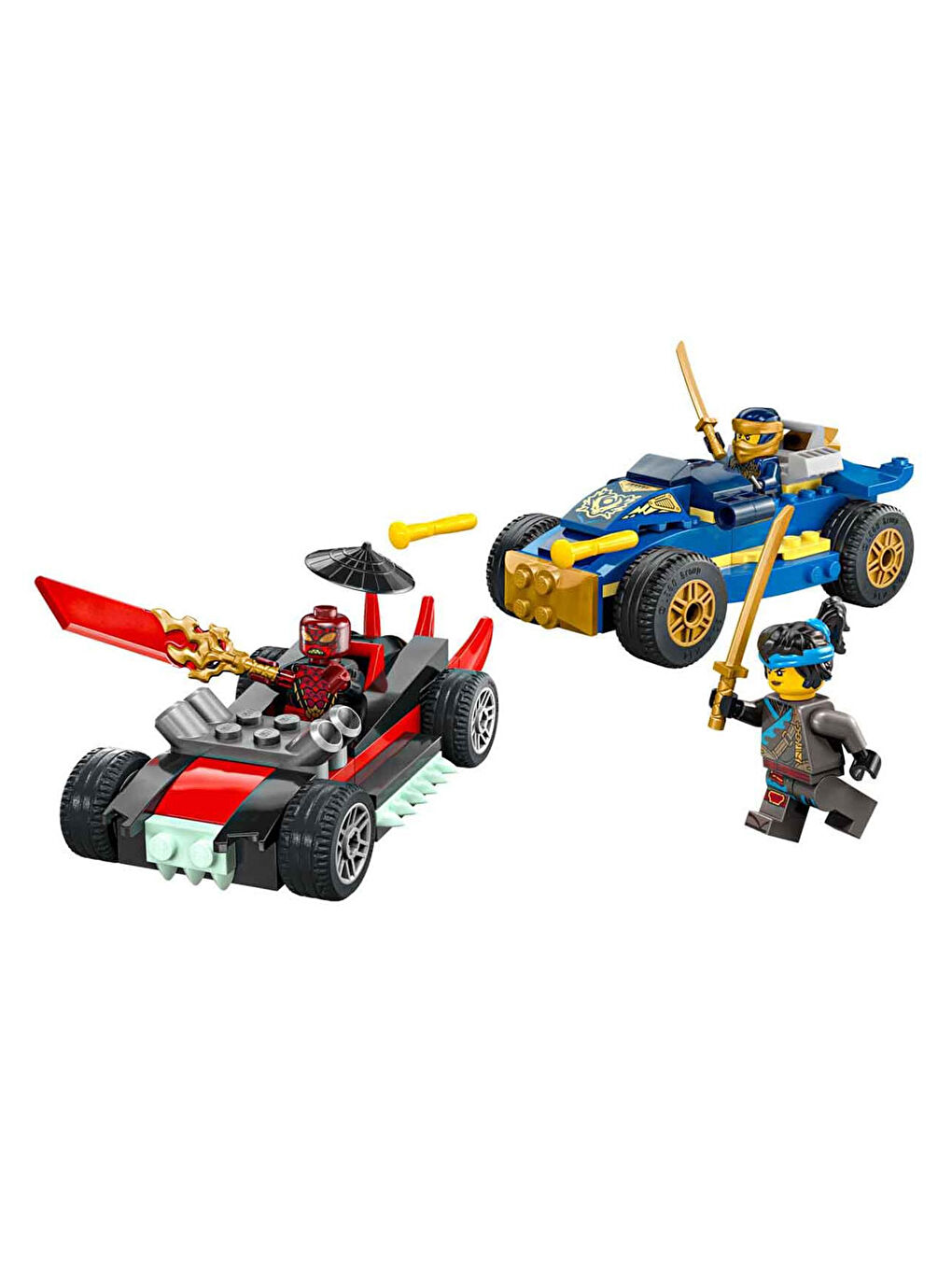 NINJAGO Rogue ile Drix Yarış Arabası Düellosu 71840-4
