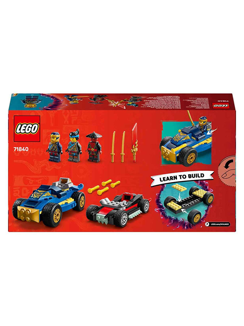 NINJAGO Rogue ile Drix Yarış Arabası Düellosu 71840-5