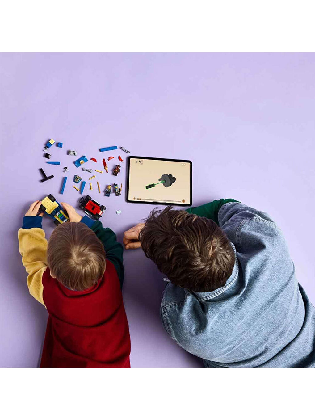 NINJAGO Rogue ile Drix Yarış Arabası Düellosu 71840-7