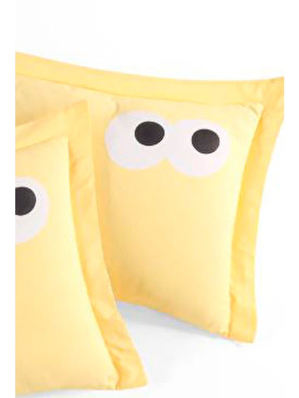UPSTYLE Sari 2li Yastık Kılıfı Oxf. Funny 50x70 cm Sarı - 1