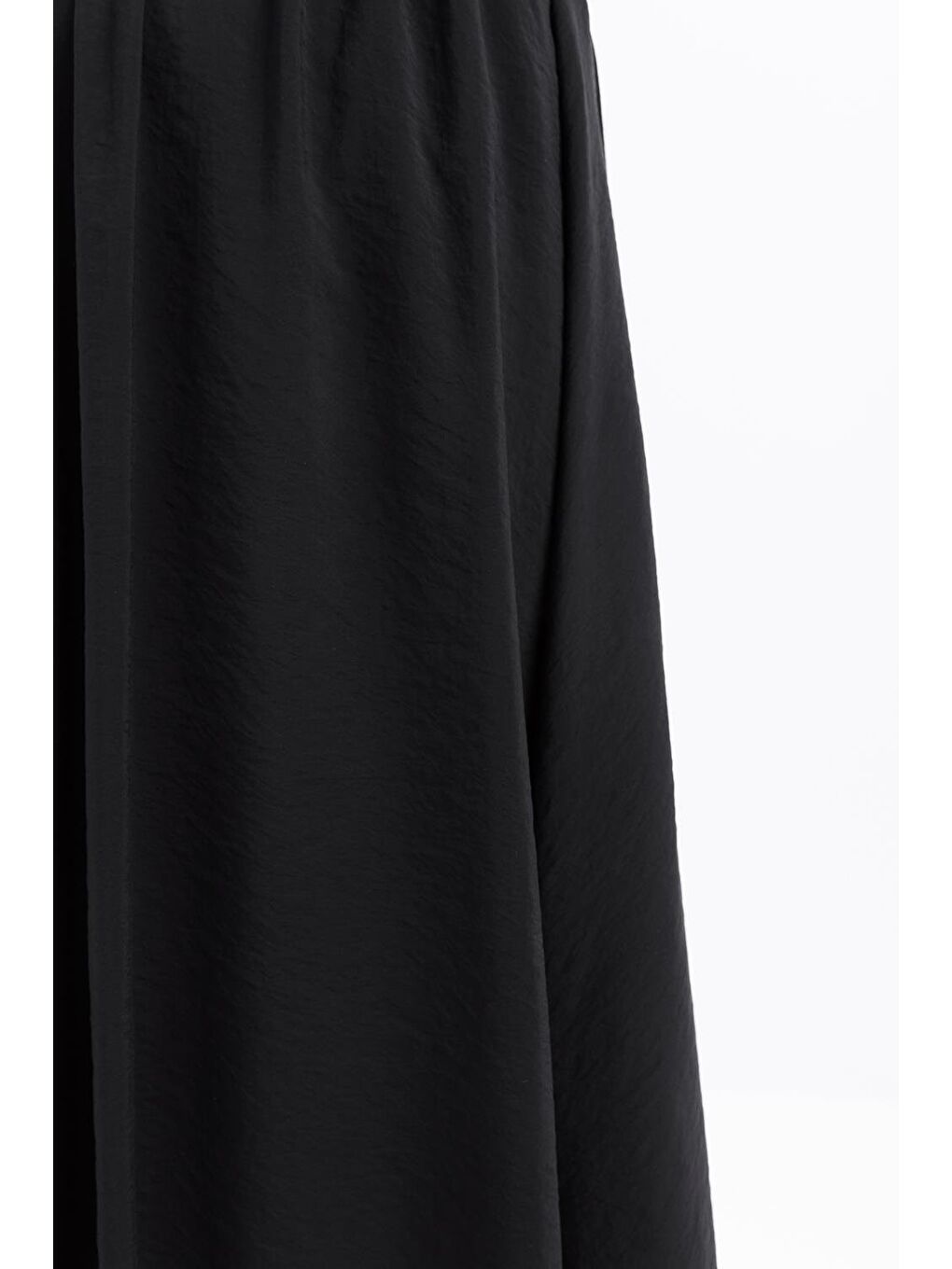 Siyah-Lastikli Basic Etek-3