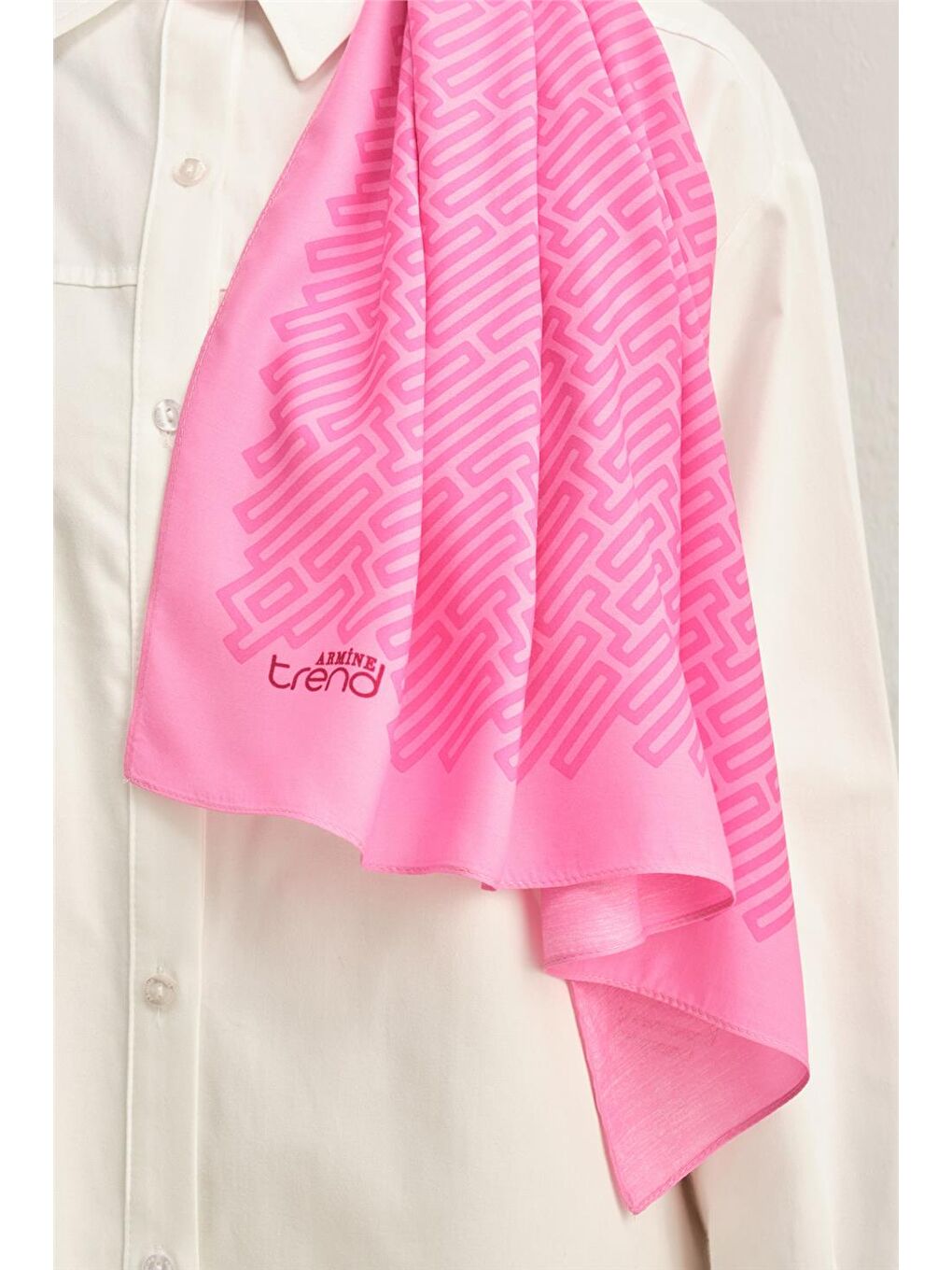 Pembe Trend Defne Şal 3797 39-1