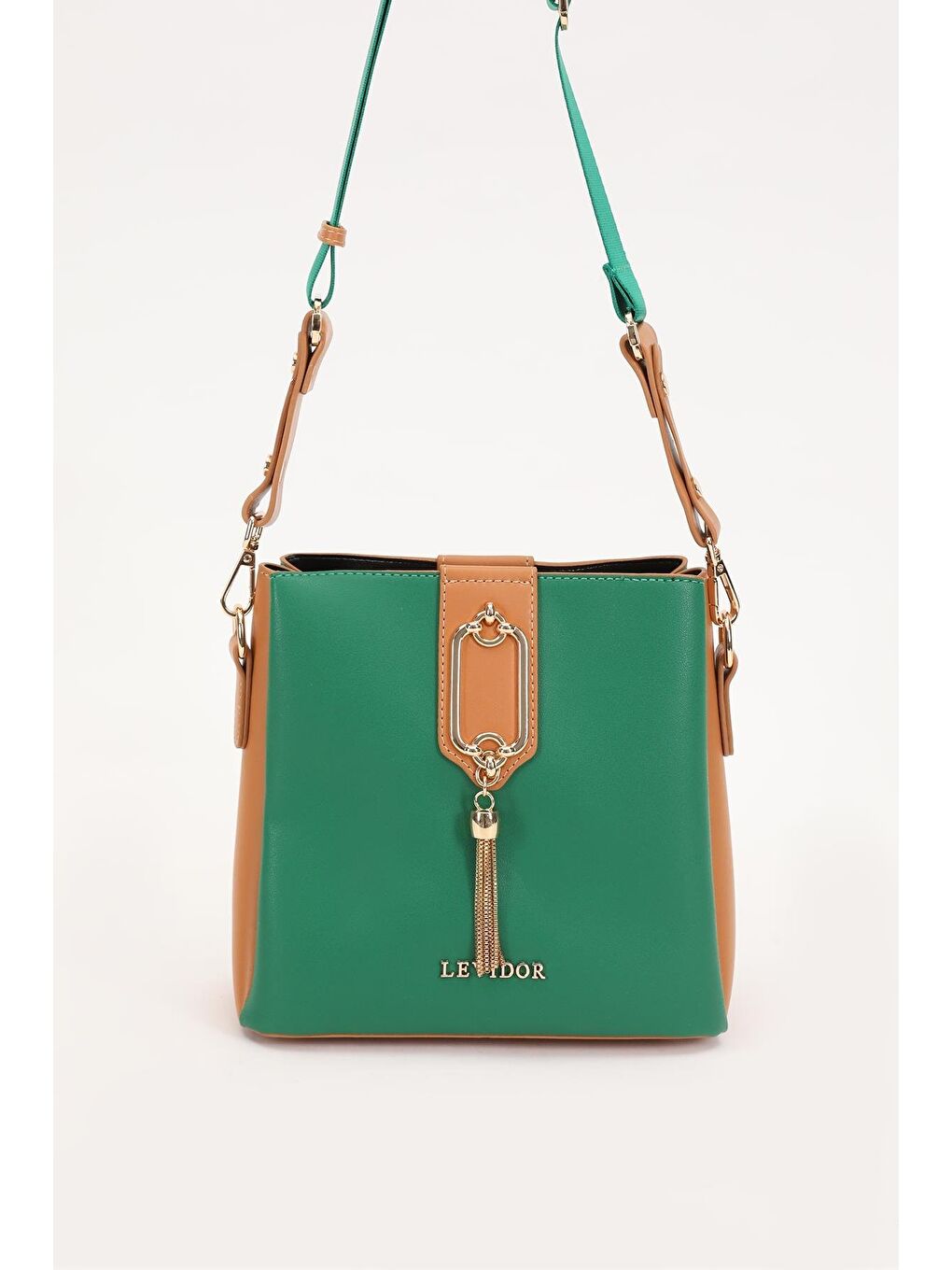 Yeşil Camel Kadın Omuz Çantası 930126