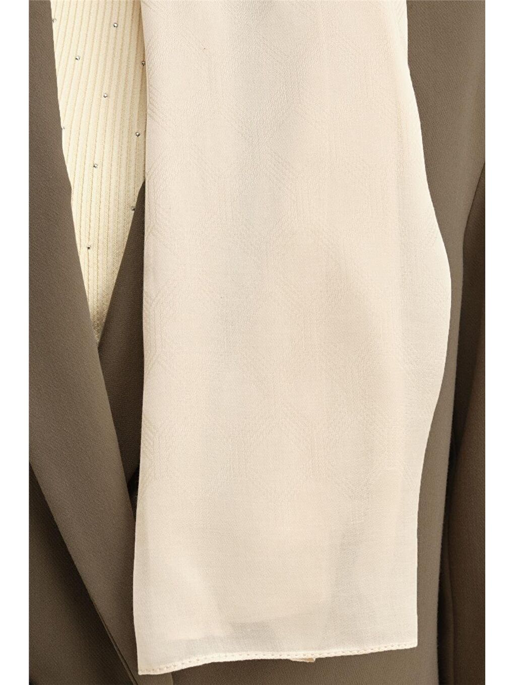 Beyaz Trend Lyon Şal 1 246964-1