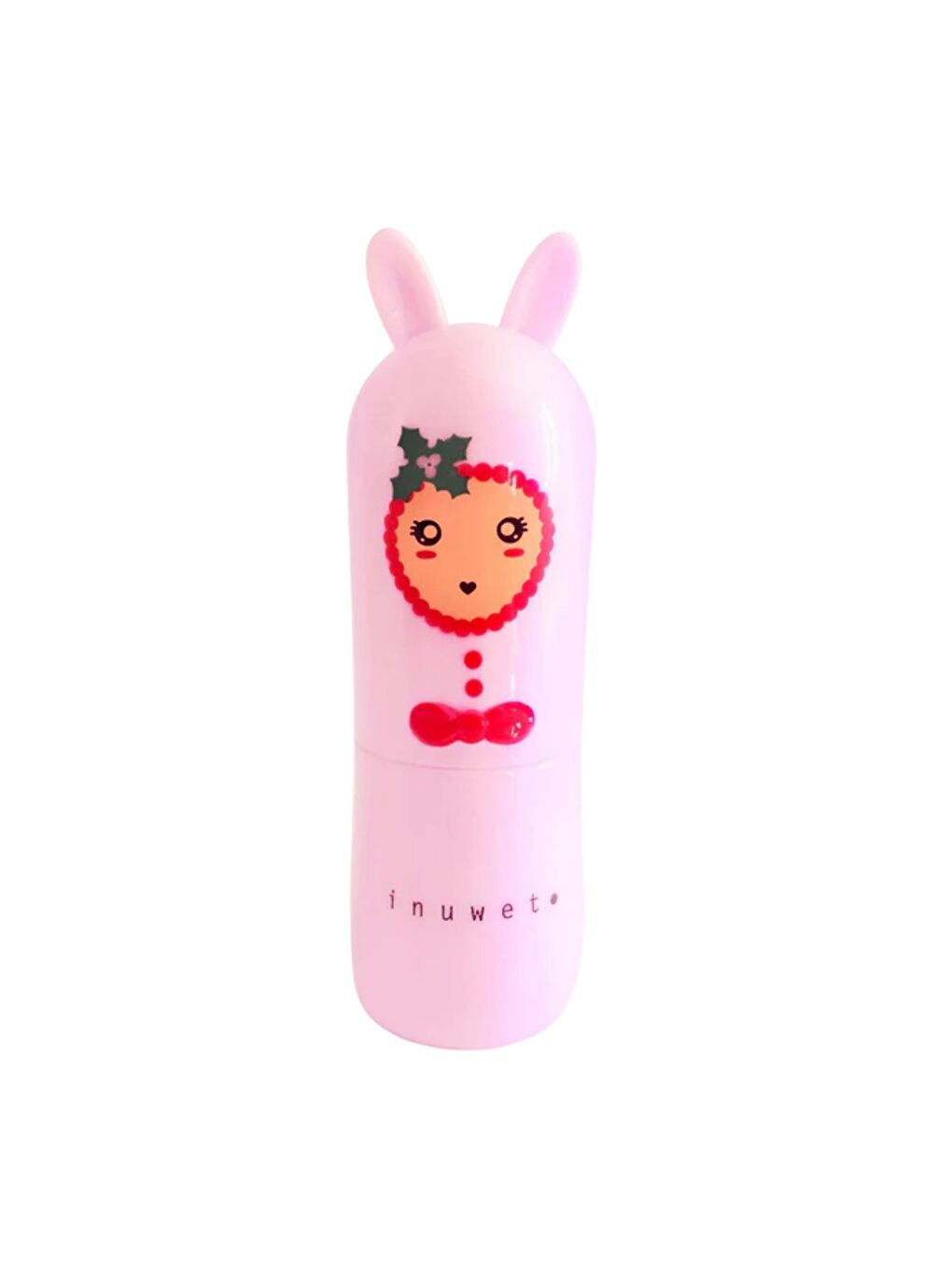 Bunny Lip Balm Candy Cane-Pembe-3+ Yaş