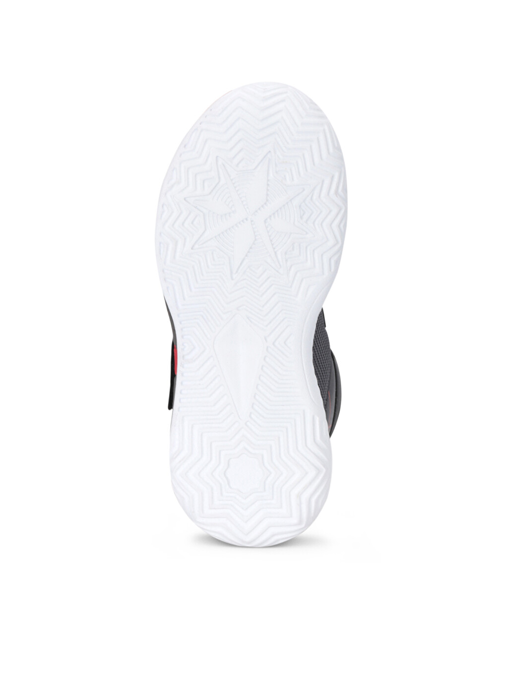 Kothıll F Unisex Çocuk Cırt Cırtlı Koyu Gri / Turuncu Günlük Spor Ayakkabısı-6