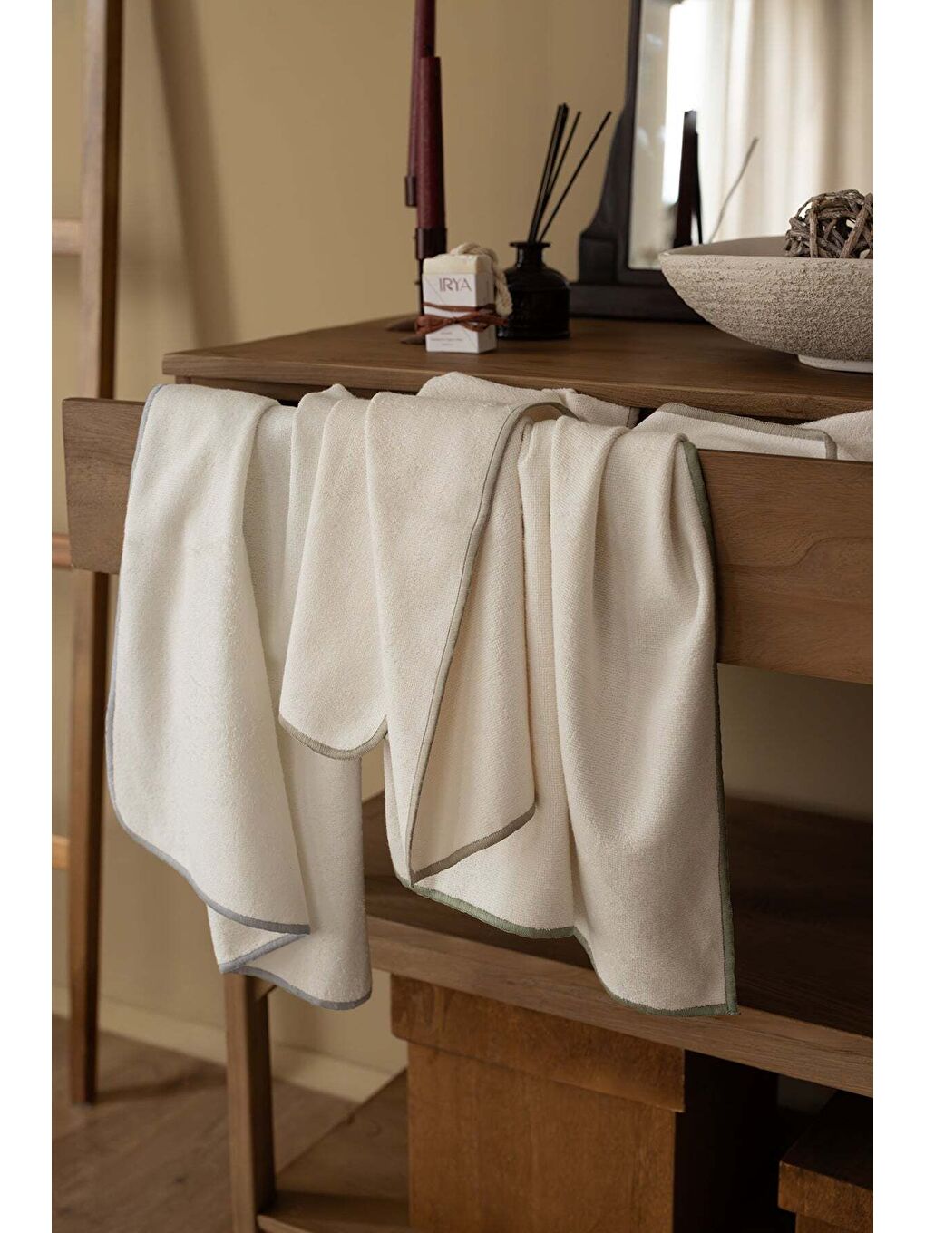 Dolce Bambu El havlusu 50x100 cm Mavi-1