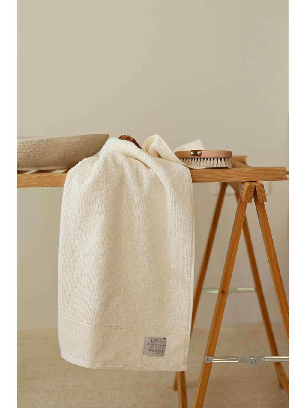 Solena Havlu 70x140cm Ekru-1