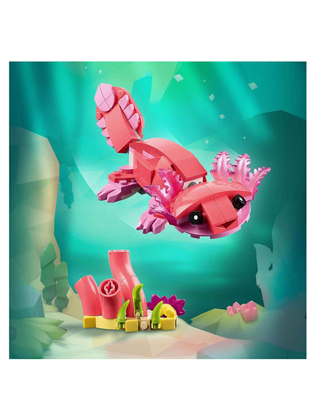 Creator 3ü 1 Arada Vahşi Hayvanlar Pembe Flamingo 31170-1