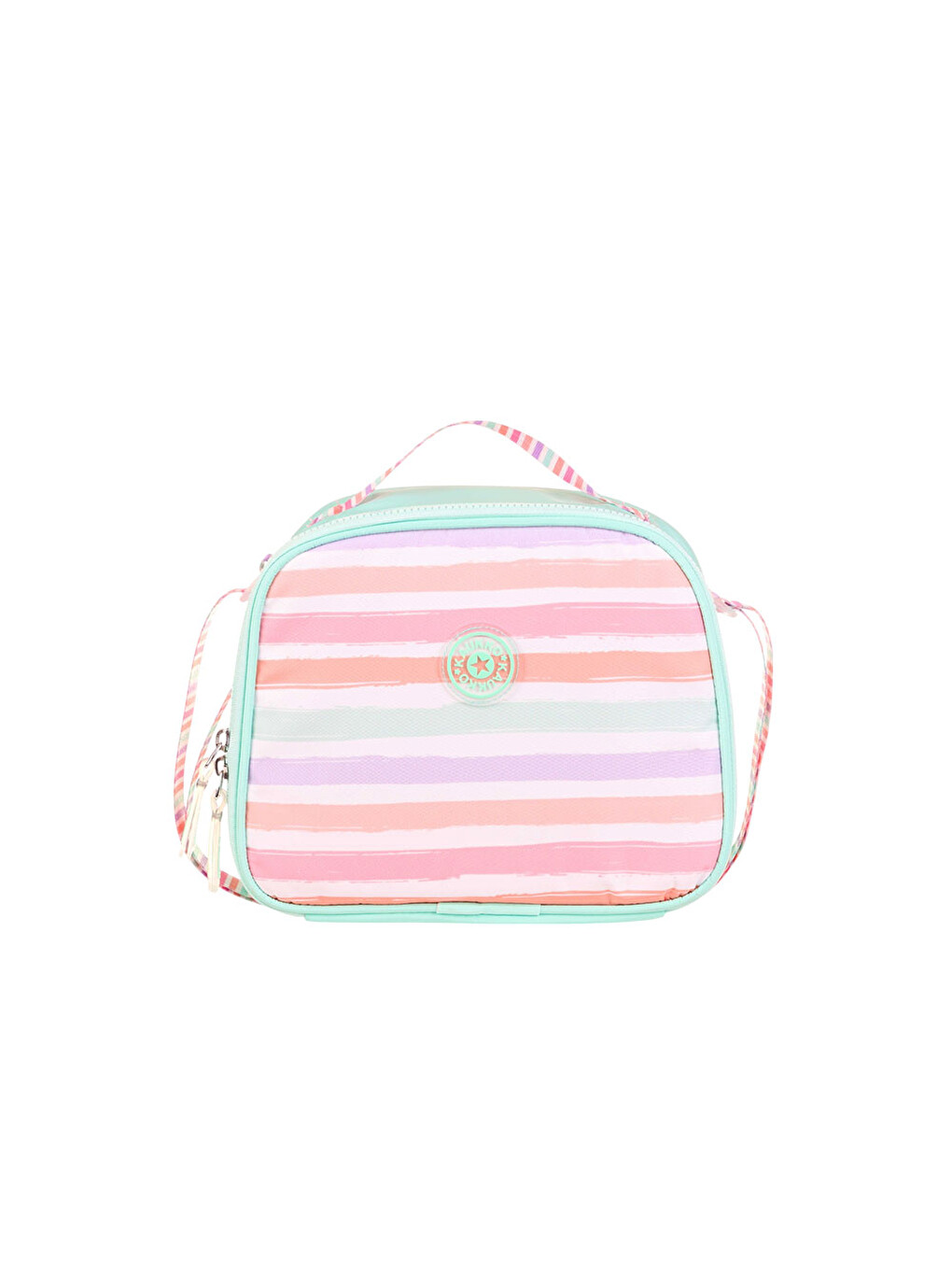 Double Stripe Beslenme Çantası Mint K9042