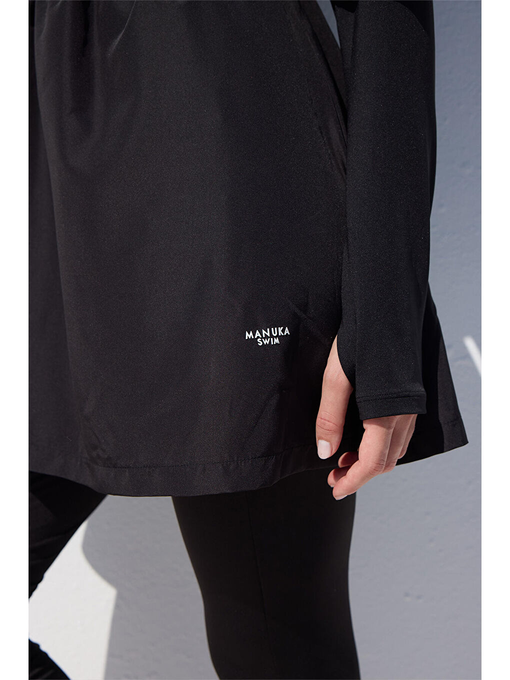 Parmak Geçirmeli 3'Lü Mayo Takımı Siyah-3