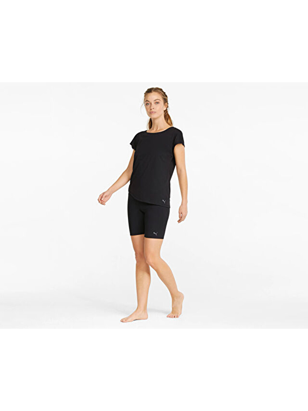 Studio Foundation Short Tight Kadın Antrenman Taytı 52160901 Siyah-2