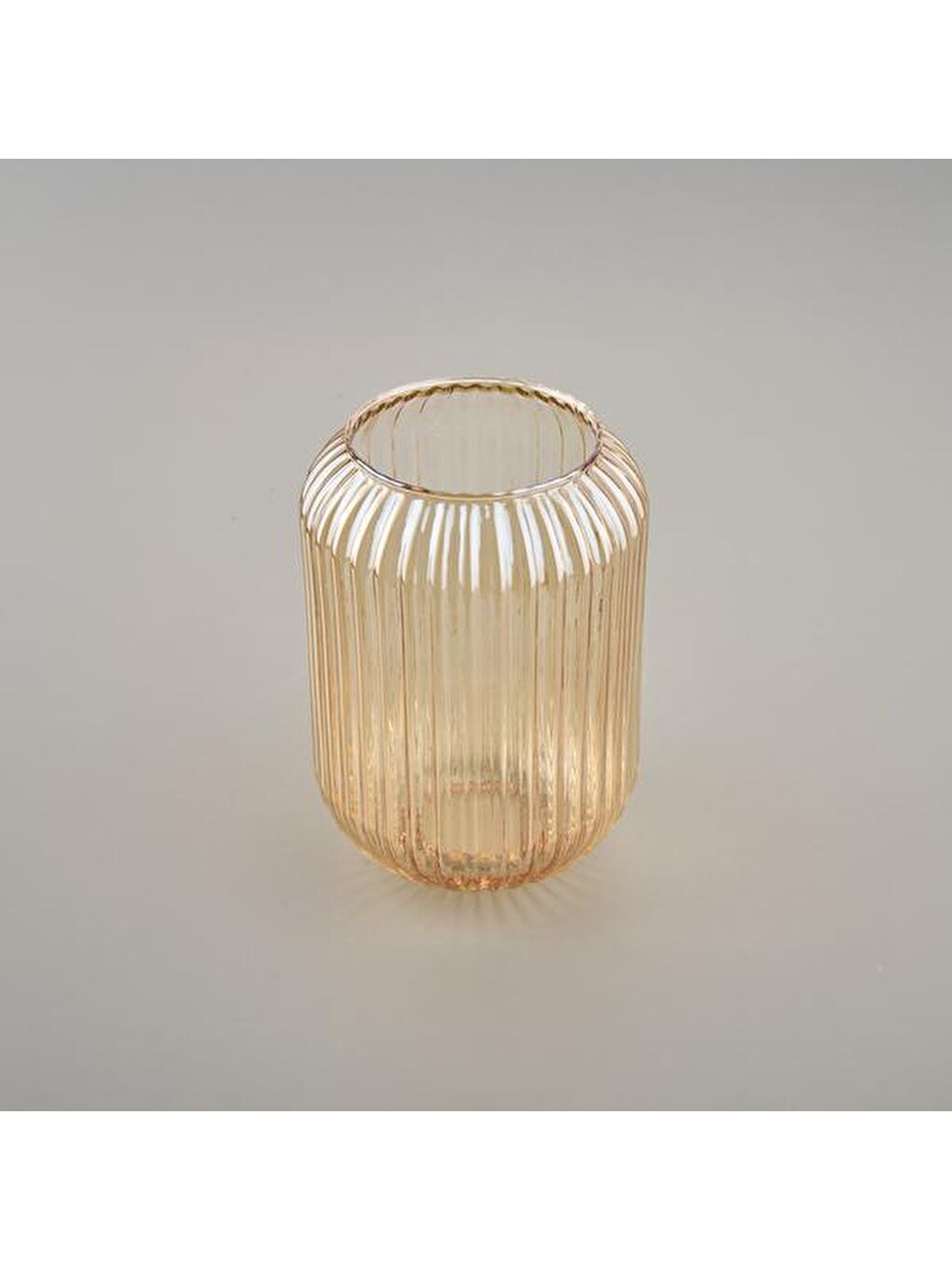 Sarı Deco Line Vazo - Bal - 20 cm-3