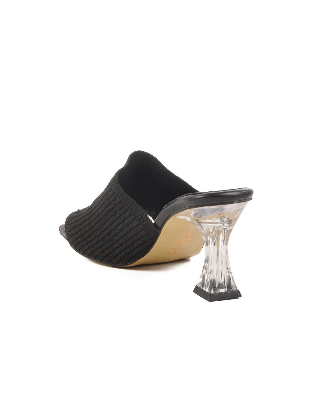 Siyah Kadın Topuklu Terlik T-401 Z-3