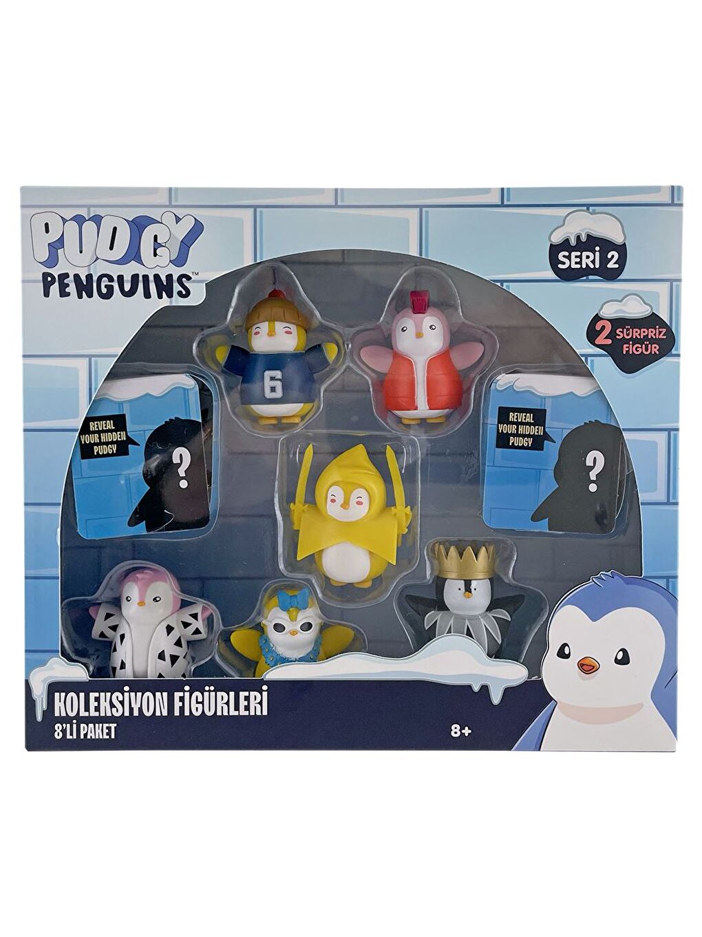 Pudgy Penguins 8'li Delüks Set Model 2-2