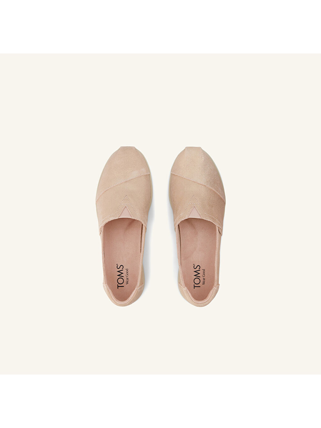 Bej Kadın Espadril 10021918 Alpargata Plus Pale Rose Metallic Suede-2