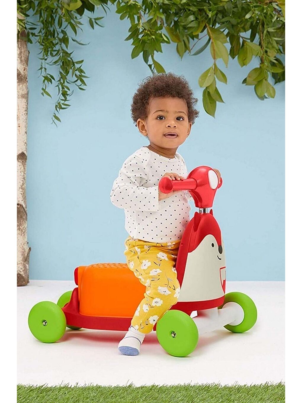 Zoo 3'ü 1 Arada Scooter Tilki 1-3 Yaş-4