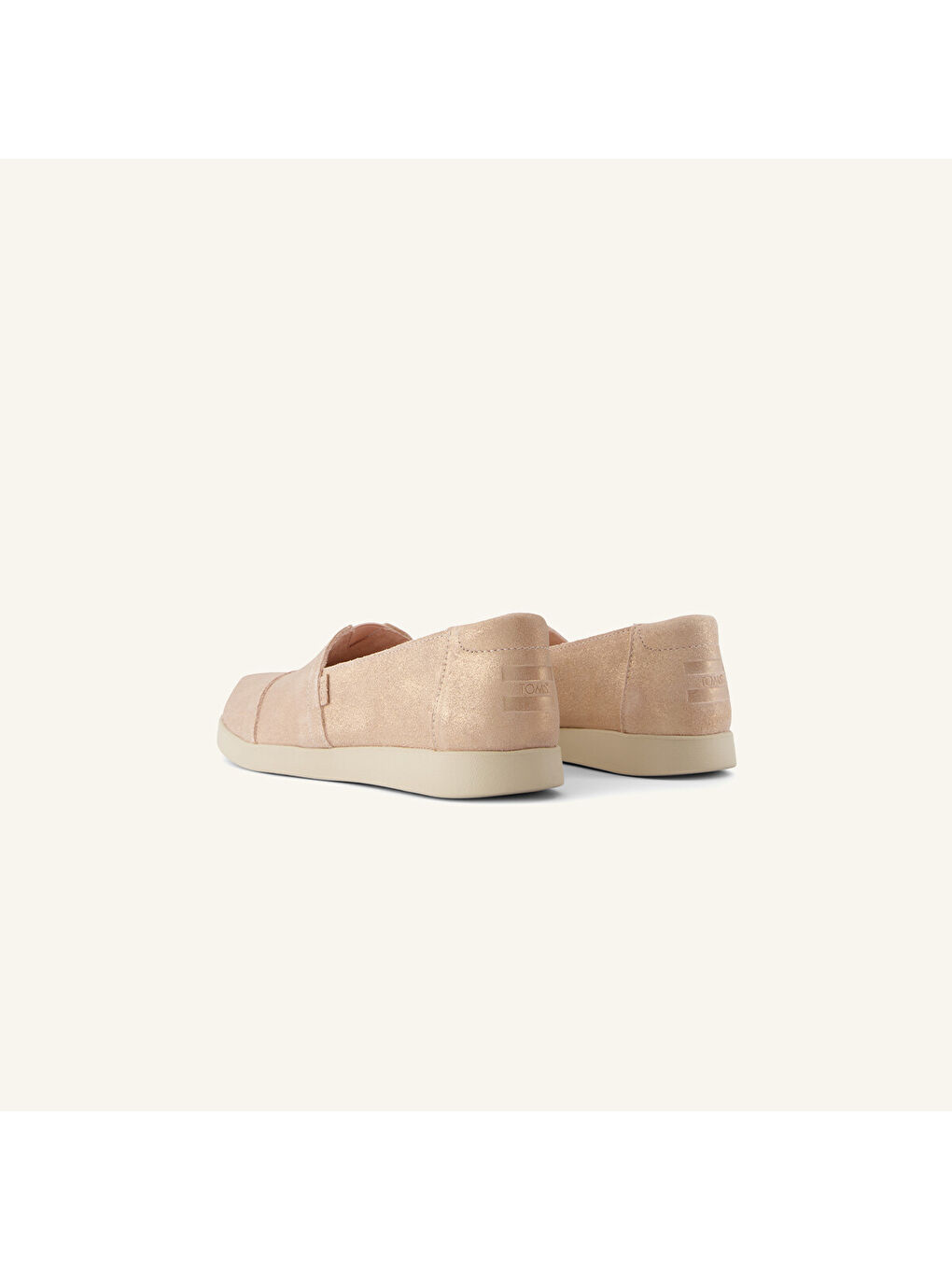 Bej Kadın Espadril 10021918 Alpargata Plus Pale Rose Metallic Suede-3