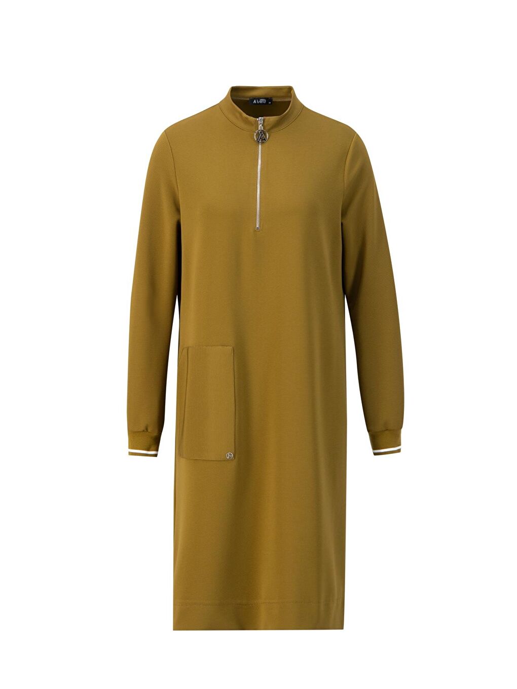 ARMİNE Trend Tunik 24Kt453 Yağ Yeşili