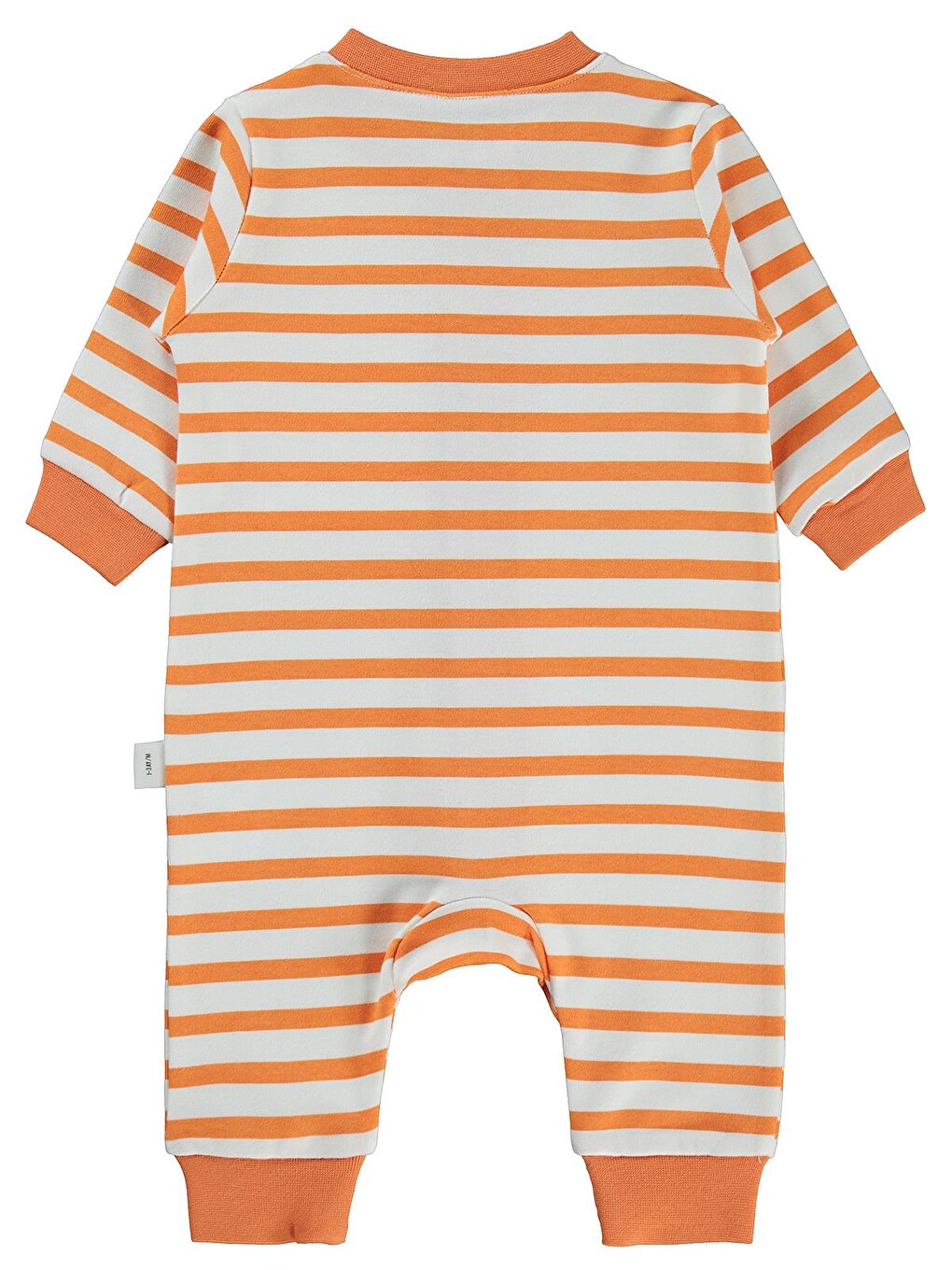 Baby Yengeç Baskılı 1-9 Ay Tulum - Turuncu-1