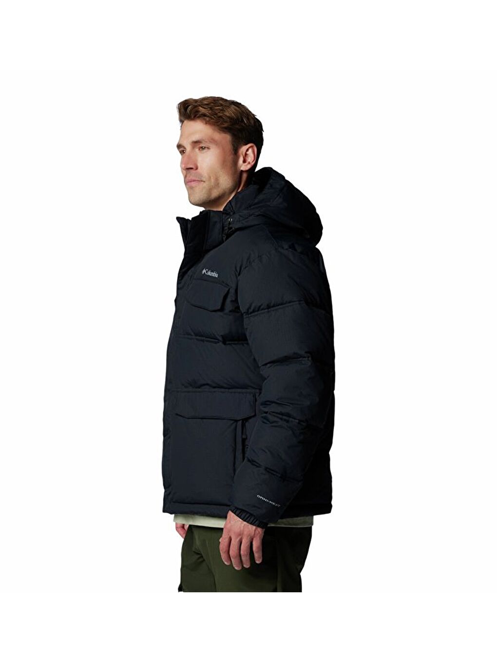 Columbia Siyah Landroamer Puffer Erkek Mont WM4552 - 2