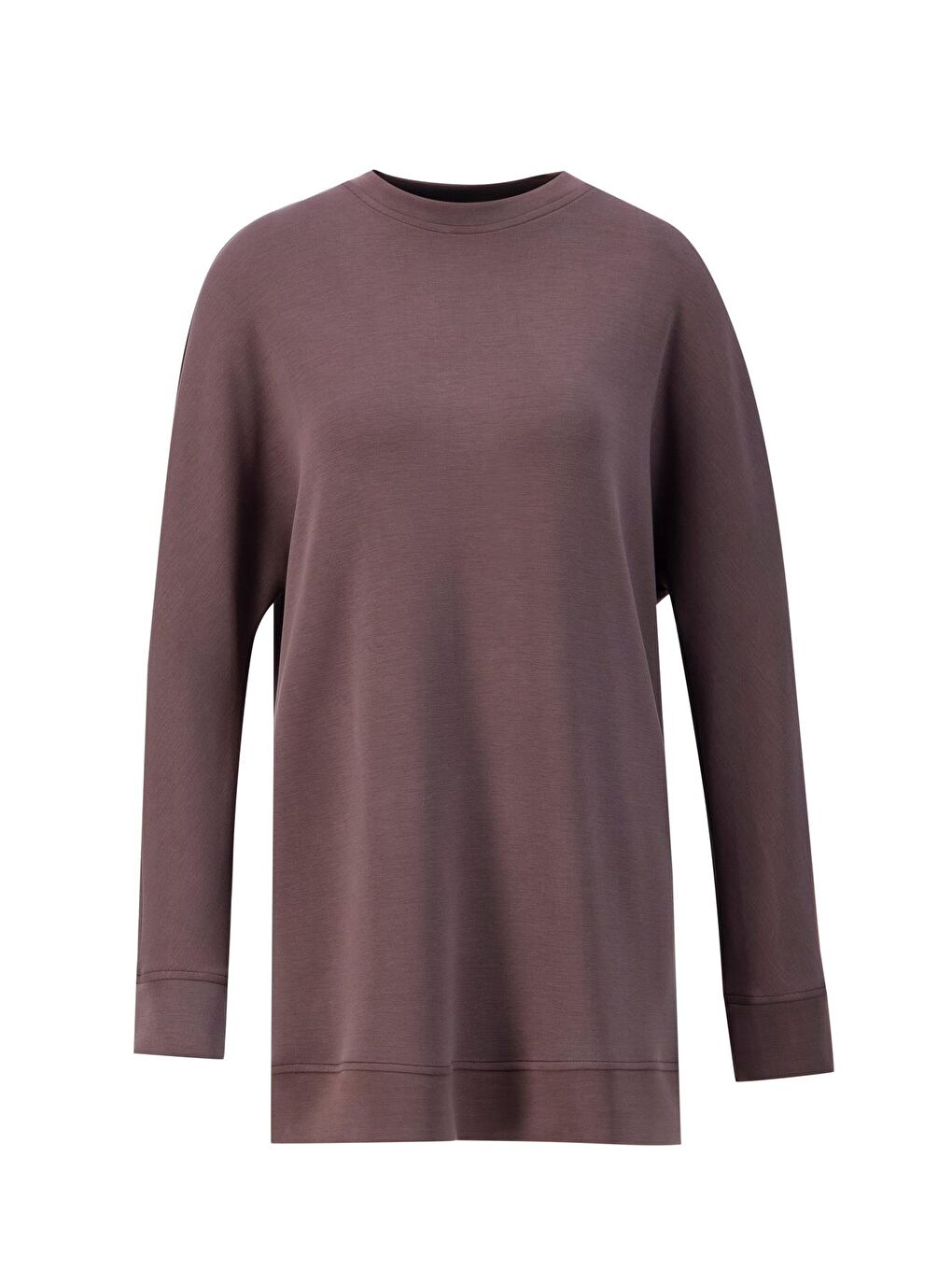 Kahverengi Yarasa Kol Tunik 24Kd4225 Acı Kahve-4