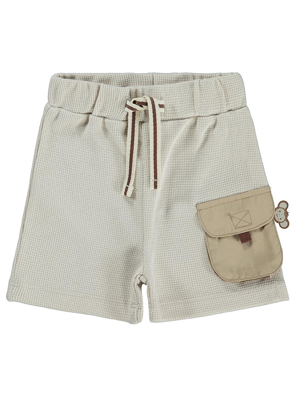 Baby Kargo Cepli 6-18 Ay Şort - Bej