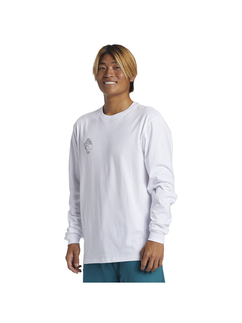 Alex Kopps Ls Can Erkek Beyaz Tişört-1