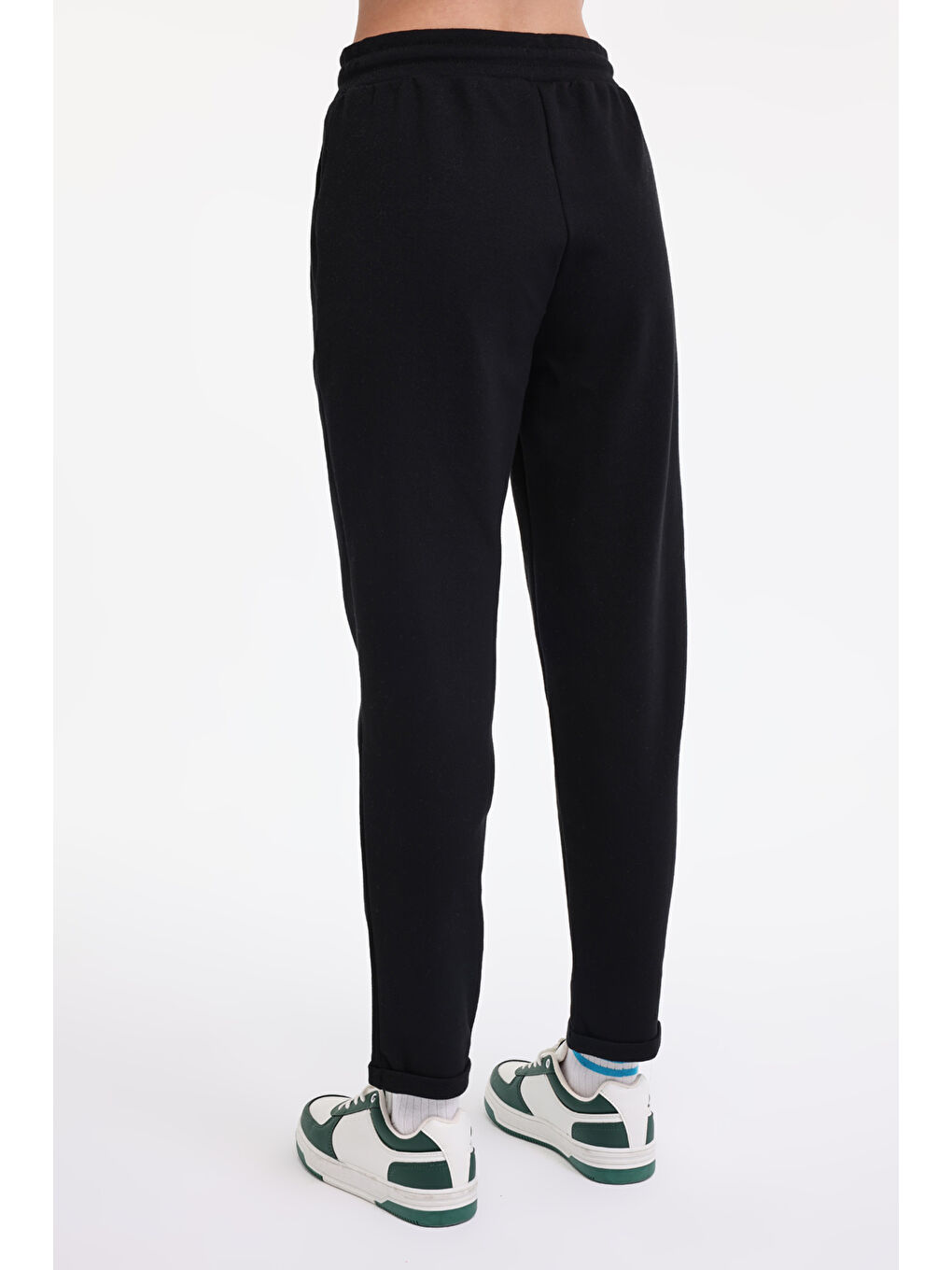 WL DELBIN 22BT278 5FX Siyah Kadın Eşofman Altı-1