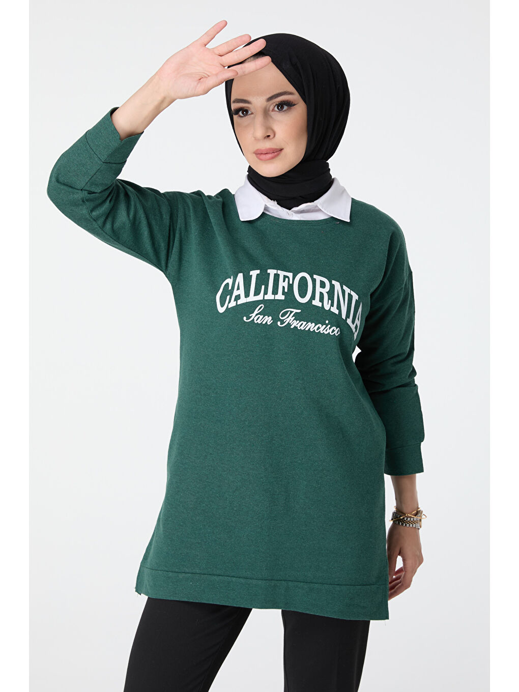 Yeşil Sweat Zümrüt - 23467