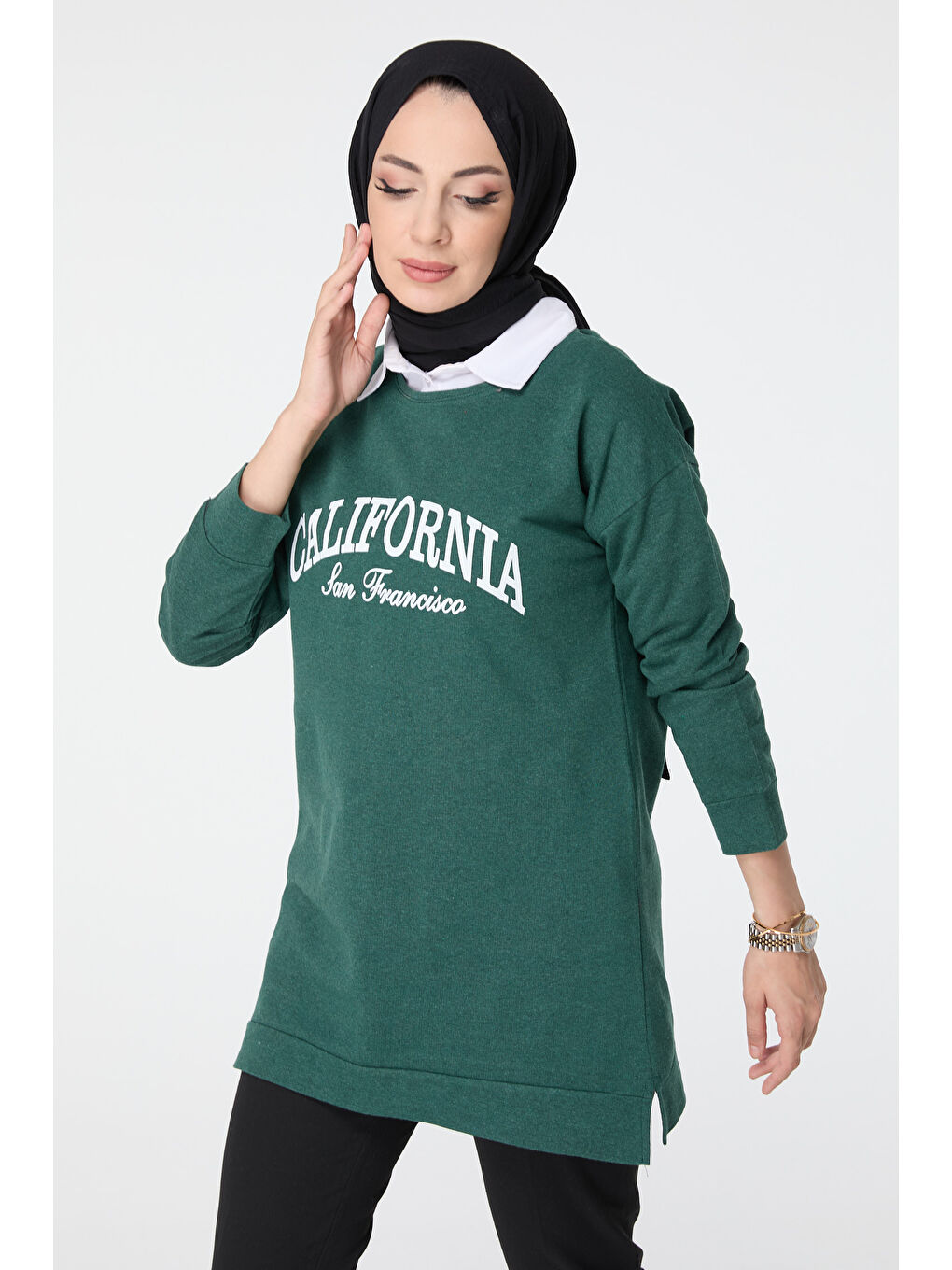 Yeşil Sweat Zümrüt - 23467-1