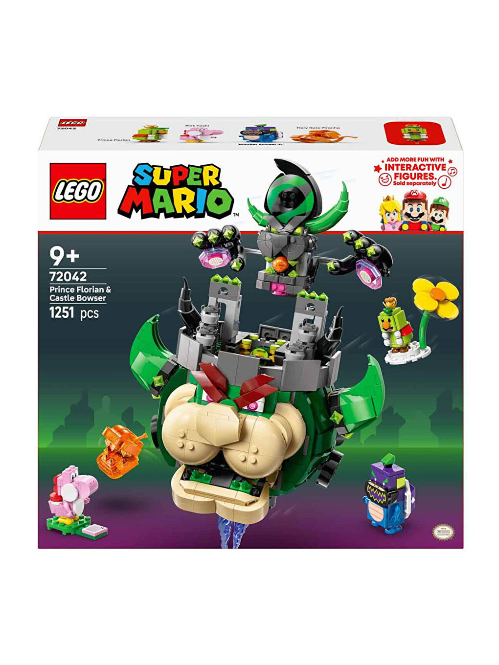 Super Mario Prince Florian ve Castle Bowser 72042-5