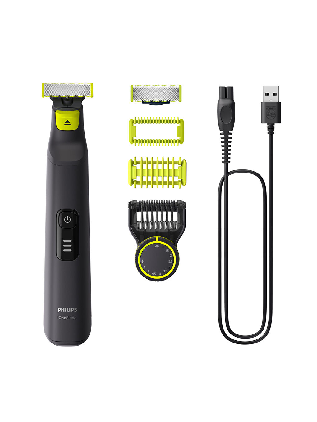 Oneblade Pro Qp6542/10 Yüz +vücut Şekillendirici, 12 Uzunluk Ayarı, Islak Ve Kuru Tıraş